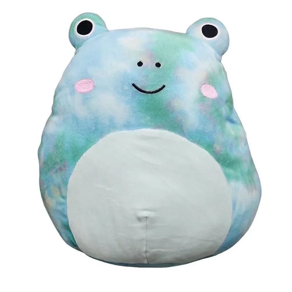 Ferdie the Tie Dye Frog Squishmallow - 10 inch